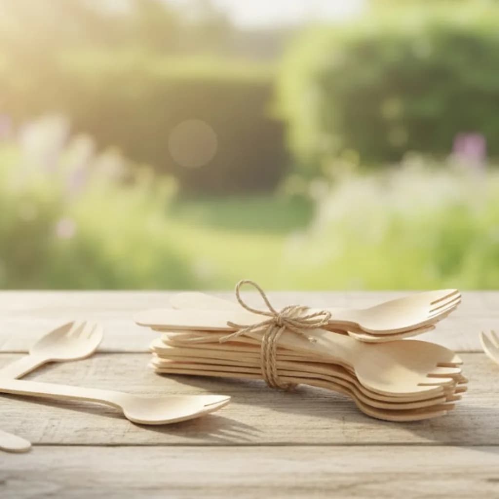 Eco Aaroyaa Cutlery Spork-Wooden