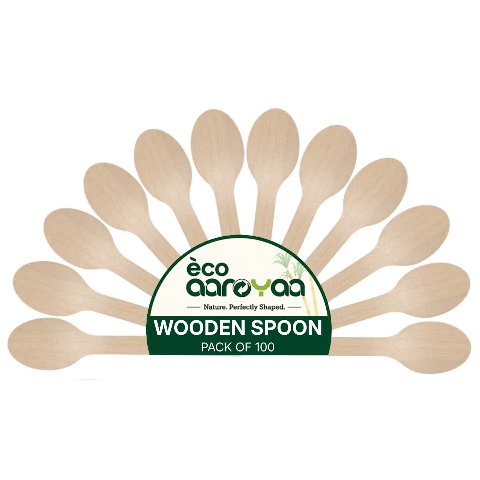Wooden Cutlery Small Spoon (140 MM)